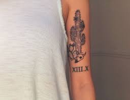 2 styles of minimalist tattoos you can get. Desert Tattoos