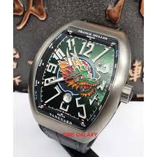 Franck muller presents the vanguard line cut, a special edition exclusively sold in france. Brand New Genuine Franck Muller Vanguard Titanium V45 Automatic Dragon Limited Edition Of 88units 44mm Men S Watch Shopee Malaysia