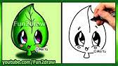 Easy and creative drawing idea. Earth Day How To Draw A Cute Earth Kawaii Drawings Fun2draw Online Art Classes Youtube