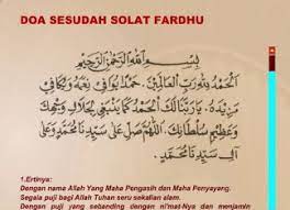 Doa Sesudah Sholat Fardhu Nu Pdf
