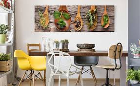 Gelbe küche kunstdrucke, wandbilder set von 3 früchte illustrationen, moderne küche dekor, landhausstil. Leinwandbilder Kuche Kaufen Bilderwelten