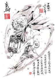 二次元水墨 pixivid 極限の道 7140895 微博id 極道畫師 贴吧和贴吧id 极限之道 qq群 539577365 唯一指定淘宝店铺 极道动漫工作室 カバネリ イラスト 鋼鉄城のカバネリ