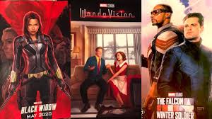Revisit wanda maximoff and vision's stories in marvel studios' legends. Marvel S Black Widow Vision Wanda Falcon The Winter Soldier Posters