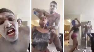 Toxic Relationships Viral Video Shows Youtube Couple Have A Baby Powder Showdown