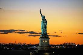 4k ultra hd statue of liberty wallpapers. Photo Wallpaper Statue Of Liberty In The Evening Light