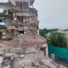 Building demolish in Bangalore