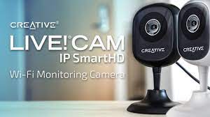لتعوّض بها كاميرة هاتفك الأصلية في حال كانت معطّلة أو فيها تشويش. How To Set Up Your Creative Live Cam Ip Smarthd Wi Fi Monitoring Camera Youtube