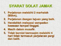 Solat jamak itu merupakan satu kelonggaran yang dikhususkan kepada orang yang musafir sahaja. Solat Qasar Amp Jamak