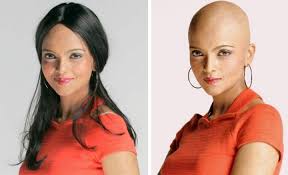 Glenda Before And After Her Head Shave Buzzed Hair Women Bald Head Women Shave Her Head