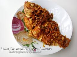 Kuih keria ungu warna asli yg resepi ikan talapia goreng berlada pada 20 5 2017 jumlah : Ikan Talapia Cili Padi Goreng Garing Buat Orang Lapo