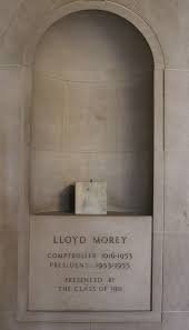 Missing Lloyd Morey Statue