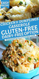 If you'd like to serve your casserole with something easy we'd recommend a crust of freshly baked bread for dipping in the juices. Gluten Free Chicken Dumplings Casserole In 2021 Gluten Free Recipes For Dinner Chicken And Dumplings Gluten Free Chicken