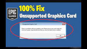 From pcgamingwiki, the wiki about fixing pc games. How To Fix Epic Games Launcher Unsupported Graphics Card Error Youtube