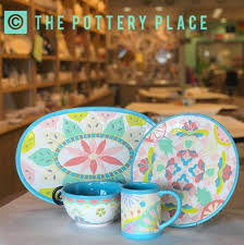 You can do the same flower pattern with flat. Teen Camp Talavera Floral Pattern Dinner Set Ages 12 18 The Pottery Place