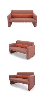 modern style two person sofa orange w1400 d780 h790 sh410 multilayer board sponge selected advanced fa mid century leather sofa comfy sofa mid century sofa