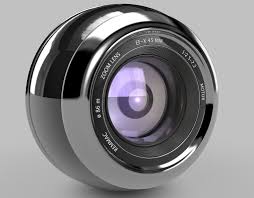 Sphere Camera Lens 3d Model Ad Camera Sphere Model Lens Camera Lens Camera Logo Lens