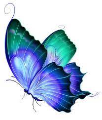 Transparent Blue And Green Deco Butterfly Png Clipart Purple Butterfly Tattoo Butterfly Art Butterfly Clip Art