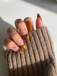 Buy MELORA Fall Pumpkin Press on Nails Autumn Pumpkin Nails Halloween Nails  Online in India - Etsy