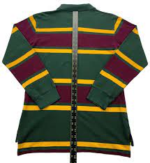 POLO RALPH LAUREN YOUTH EXTRA LARGE Size 20 Long Sleeve Stripe Logo Casual  Shirt | eBay