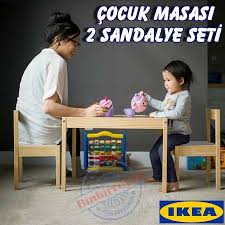 Edu di̇zaynseya ahşap çocuk çalışma masası masa sandalye takımı ahşap çocuk masası. Ikea Ahsap Cocuk Masasi 2 Sandalye Seti Pb028 Fiyatlari Ve Ozellikleri