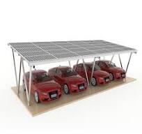 Supply Waterproof Canopy Solar Carport Racking Structure ...