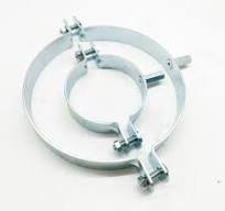 Stainless Steel Adjustable Pipe Bracket Clamp Heavy Duty Tube Hangers