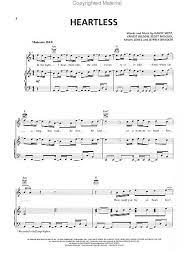 Kanye West Heartless Piano