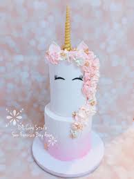 Unicorn Happy Birthday Rose Gold Cake Unicorn Cake Pink And Gold Unicorn Cake Unicorn Cupcakes Anna Birthday Party