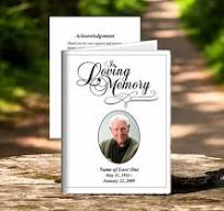Memorial Cards