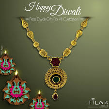 Tilak Jewelers Wishes All Its Patrons A Very Happy And Prosperous Diwali Get 50 Off On All Diamond Jewelry Pur Gold Jewelery Gold Jewelry Necklace Jewels