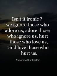 A popular misuse of the word ironic. The Awesome Quotes Facebook