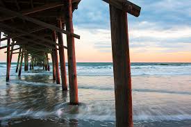 Calendar for pier fishing north carolina. Coastal Sunset At Oceanana Fishing Pier On Atlantic Beach Nc Photograph By Bob Decker