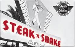 We are the #1 trusted mobile gift card app where you can easily upload, buy, and redeem gift cards in stores or online. Sell Steak N Shake Gift Cards Raise