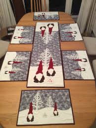 Nytt Hos Oss Quilted Table Runners Christmas Christmas Placemats Christmas Patchwork
