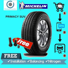 Check out the nearest on dry surfaces the michelin primacy suv tyre brakes 1.9 metres shorter than the previous generation and 3.8 metres shorter against competitors' tyres.** 225 65r17 Michelin Primacy 4 Suv With Installation Shopee Malaysia