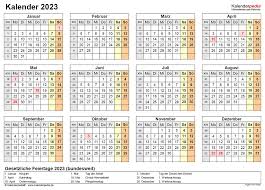 See more of kalenderpedia on facebook. Kalender Des Jahres 2023 Schulferien Planer De Das Ferienplanungsportal