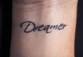 33 Trendy Tattoo Simple Words Dreams Wrist Tattoos For Guys Simple Tattoos Dreamer Tattoo