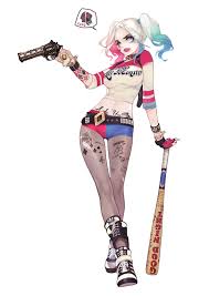 Full Body Harley Quinn Birds Of Prey Makeup 