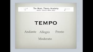 tempo music theory academy