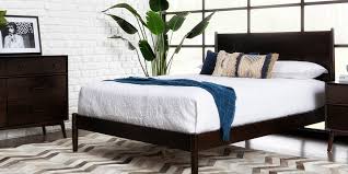 Look through bedroom pictures in different colors and styles and when you. Mid Century Bedroom With Alton Umber Queen 3 Piece Bedroom Set Living Spaces