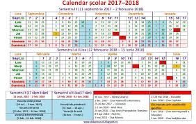 Vacanța de vară 2018 începe azi! Structura Anului Scolar 2017 2018 Calendar Periodic Table Learning
