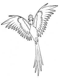 Rio coloring pages are featuring blu, jewel (macaws), rafael (toucan), nigel (cockatoo), kipo, luiz (bulldog), pedro, nico, mauro, linda, tulio and other characters from disney's rio animated film. Jewel Flying Coloring Page Free Printable Coloring Pages For Kids