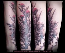 Check spelling or type a new query. Thistle Halfsleeve By Grimmy3d On Deviantart Thistle Tattoo Floral Tattoo Sleeve Scottish Thistle Tattoo