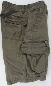 Sharp Columbia Men 34 Waist Ripstop Olive Green Cargo Shorts Cotton 10 Inseam Cargo Shorts Shorts Mens Bottom