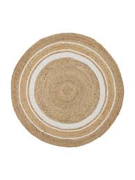 * schöne traditionelle jute und baumwolle teppich/teppich. Teppich Rund Online Kaufen Runde Teppiche Westwingnow