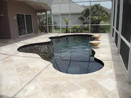 Travertine Over Concrete Pool Deck Givdo Home Ideas Travertine Pool Deck For Beautiful Pool Deck