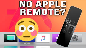Using an alternate apple remote. How To Use Apple Tv With No Remote Youtube