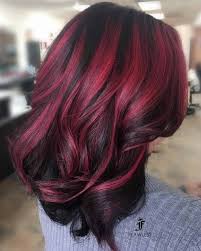 Highlighting and lowlighting hair color trends aren't new, but they aren't going anywhere for sure. Black Hair With Burgundy Highlights It S Hairstyles