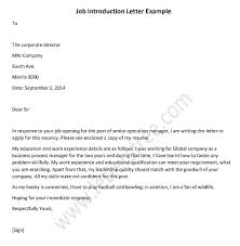 Free 10 Business Introduction Letter Examples Writing Tips