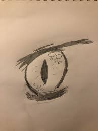 Anime eyes are big, expressive, and exaggerated. Anime Demon Eye Sketch